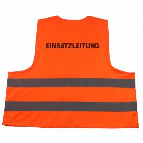 Qualitäts KFZ-Warnweste PREMIUM Einsatzleitung